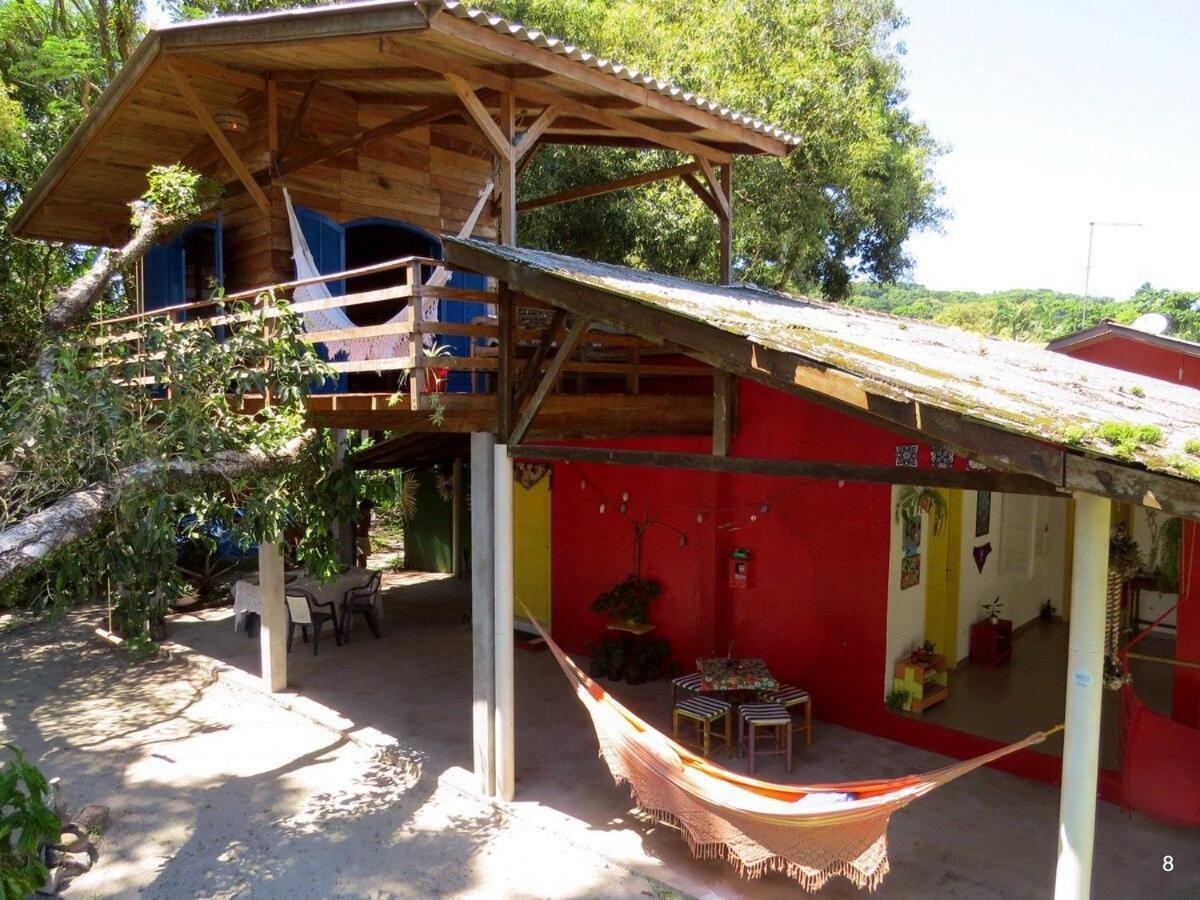 Casa Estilosa E Rustica Com Vista Para O Por Do Sol Da Ilha Do Mel! Exterior photo